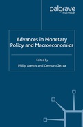 Cover: Advances in Monetary Policy and Macroeconomics - Palgrave Macmillan