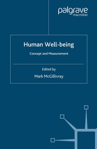 Abbildung von: Human Well-Being - Palgrave Macmillan