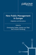 Cover: New Public Management in Europe - Palgrave Macmillan