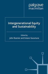 Abbildung von: Intergenerational Equity and Sustainability - Palgrave Macmillan