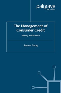 Bild vergrößern Bild: The Management of Consumer Credit - Palgrave Macmillan