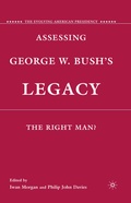 Cover: Assessing George W. Bush's Legacy - Palgrave MacMillan
