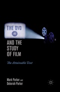 Cover: The DVD and the Study of Film - Palgrave MacMillan