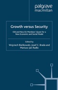 Cover: Growth versus Security - Palgrave Macmillan