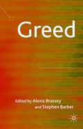 Cover: Greed - Palgrave Macmillan