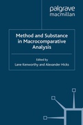 Cover: Method and Substance in Macrocomparative Analysis - Palgrave Macmillan