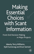 Cover: Making Essential Choices with Scant Information - Palgrave Macmillan