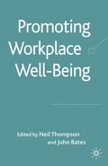 Cover: Promoting Workplace Well-being - Palgrave Macmillan