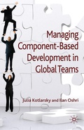 Cover: Managing Component-Based Development in Global Teams - Palgrave Macmillan