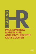Cover: Leading HR - Palgrave Macmillan