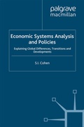 Cover: Economic Systems Analysis and Policies - Palgrave Macmillan