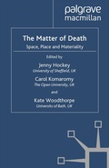 Cover: The Matter of Death - Palgrave Macmillan