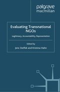 Cover: Evaluating Transnational NGOs - Palgrave Macmillan