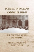 Cover: Policing in England and Wales, 1918-39 - Palgrave Macmillan
