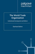 Cover: The World Trade Organization - Palgrave Macmillan