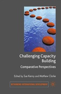 Cover: Challenging Capacity Building - Palgrave Macmillan