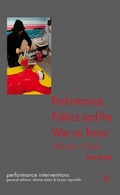 Cover: Performance, Politics, and the War on Terror - Palgrave Macmillan