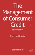 Cover: The Management of Consumer Credit - Palgrave Macmillan