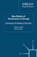 Cover: New Modes of Governance in Europe - Palgrave Macmillan