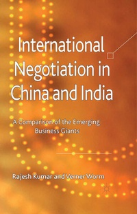 Enlarge image Cover: International Negotiation in China and India - Palgrave Macmillan