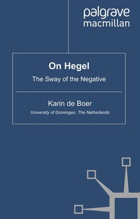 Enlarge image Cover: On Hegel - Palgrave Macmillan