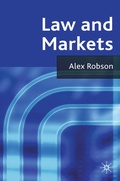 Cover: Law and Markets - Palgrave Macmillan