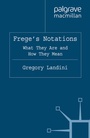 Cover: Frege's Notations - Palgrave Macmillan