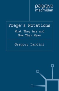 Enlarge image Cover: Frege's Notations - Palgrave Macmillan