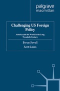 Cover: Challenging US Foreign Policy - Palgrave Macmillan