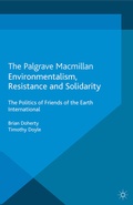 Cover: Environmentalism, Resistance and Solidarity - Palgrave Macmillan