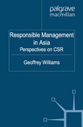 Cover: Responsible Management in Asia - Palgrave Macmillan