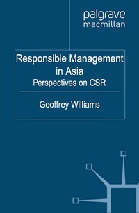 Enlarge image Cover: Responsible Management in Asia - Palgrave Macmillan