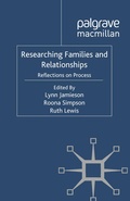 Cover: Researching Families and Relationships - Palgrave Macmillan