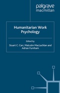 Cover: Humanitarian Work Psychology - Palgrave Macmillan