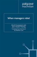 Cover: When Managers Rebel - Palgrave Macmillan