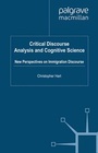 Cover: Critical Discourse Analysis and Cognitive Science - Palgrave Macmillan