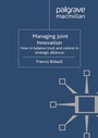Cover: Managing Joint Innovation - Palgrave Macmillan
