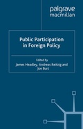 Cover: Public Participation in Foreign Policy - Palgrave Macmillan