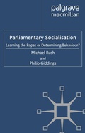 Cover: Parliamentary Socialisation - Palgrave Macmillan