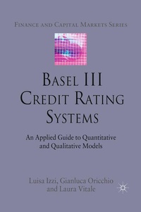 Enlarge image Cover: Basel III Credit Rating Systems - Palgrave Macmillan