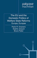Cover: The EU and the Domestic Politics of Welfare State Reforms - Palgrave Macmillan