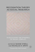 Cover: Recognition Theory as Social Research - Palgrave Macmillan