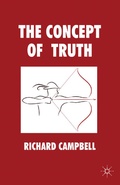 Cover: The Concept of Truth - Palgrave Macmillan