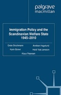 Cover: Immigration Policy and the Scandinavian Welfare State 1945-2010 - Palgrave Macmillan