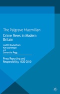 Cover: Crime News in Modern Britain - Palgrave Macmillan