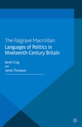 Cover: Languages of Politics in Nineteenth-Century Britain - Palgrave Macmillan