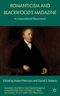 Cover: Romanticism and Blackwood's Magazine - Palgrave Macmillan