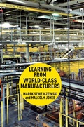 Cover: Learning From World Class Manufacturers - Palgrave Macmillan