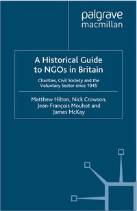 Enlarge image Cover: A Historical Guide to NGOs in Britain - Palgrave Macmillan
