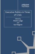 Cover: Executive Politics in Times of Crisis - Palgrave Macmillan